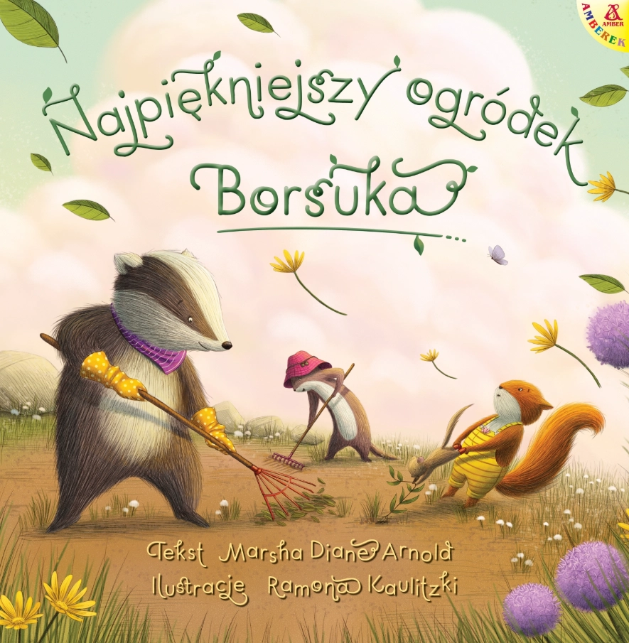 Amberek. Najpiękniejszy ogródek Borsuka - Książki