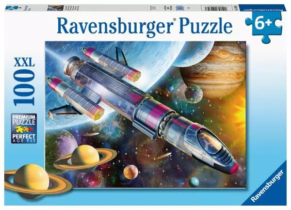 Puzzle XXL 100 elementów. Misja kosmiczna - Puzzle