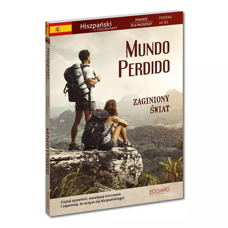 Hiszpański. Mundo Perdido. Powieść dla młodzieży z ćwiczeniami - Książki