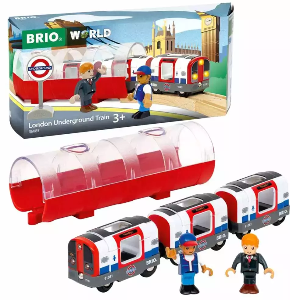 BRIO. Pociągi świata. Londyńskie metro - Zabawki