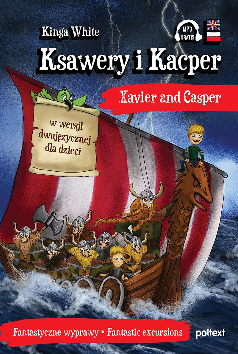 Ksawery i Kacper. Xavier and Casper w wersji dwujęzycznej dla dzieci - Książki