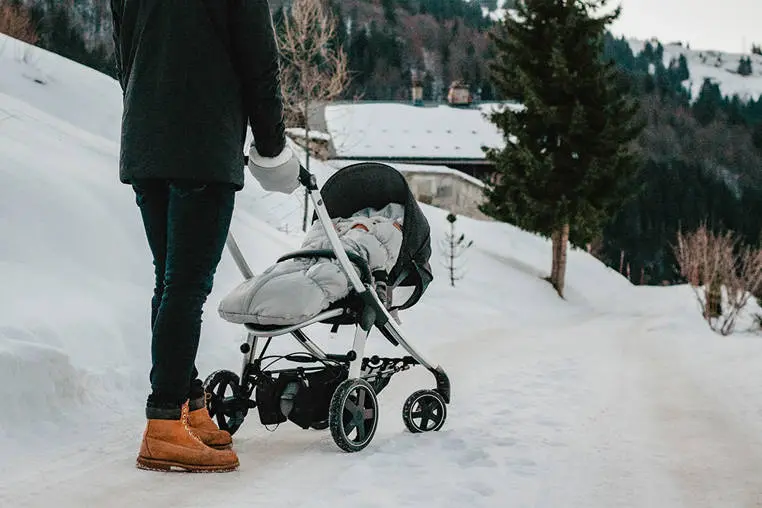 Beaba Śpiwór zimowy do wózka 6-24m Heather grey - Mama i dziecko