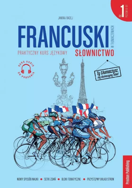 Francuski w tłumaczeniach. Słownictwo 1. Poziom A1-B1 - Książki
