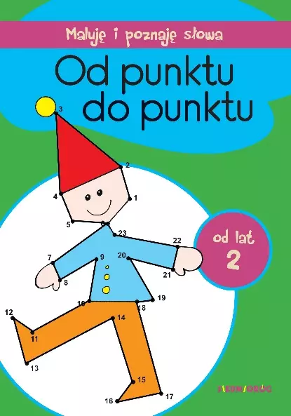 Maluję i poznaję słowa. Od punktu do punktu - Książki