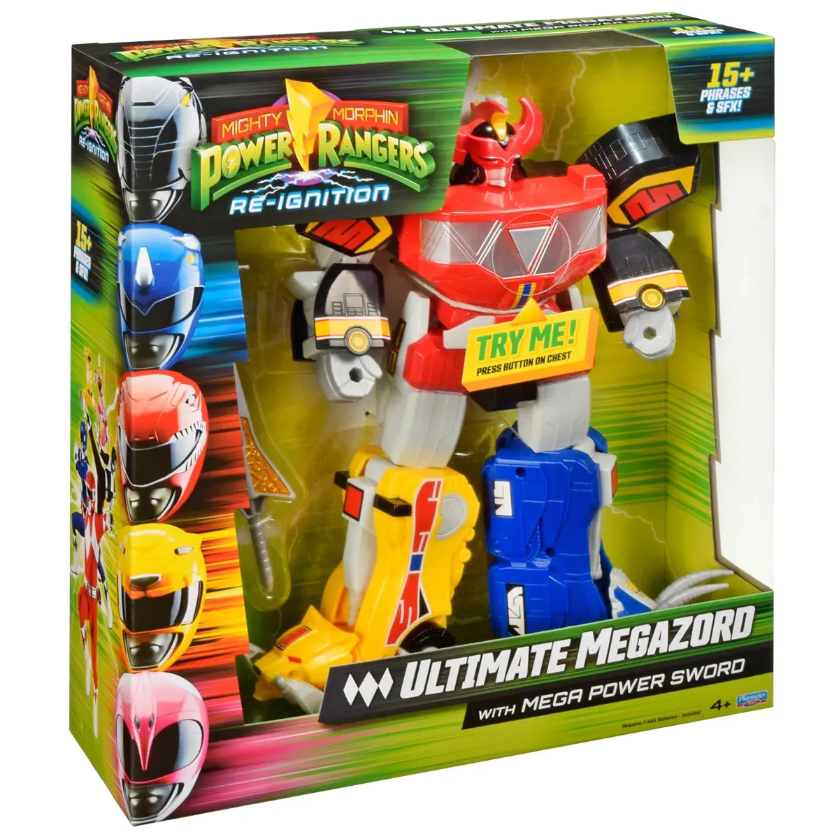 MIGHTY MORPHIN POWER RANGERS Ultimate Megazord, figurka - Zabawki