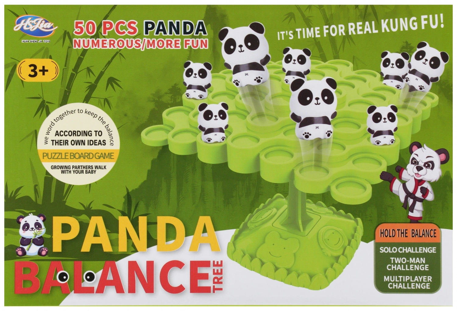 Gra Balans Panda Mega Creative 572603 - Zabawki