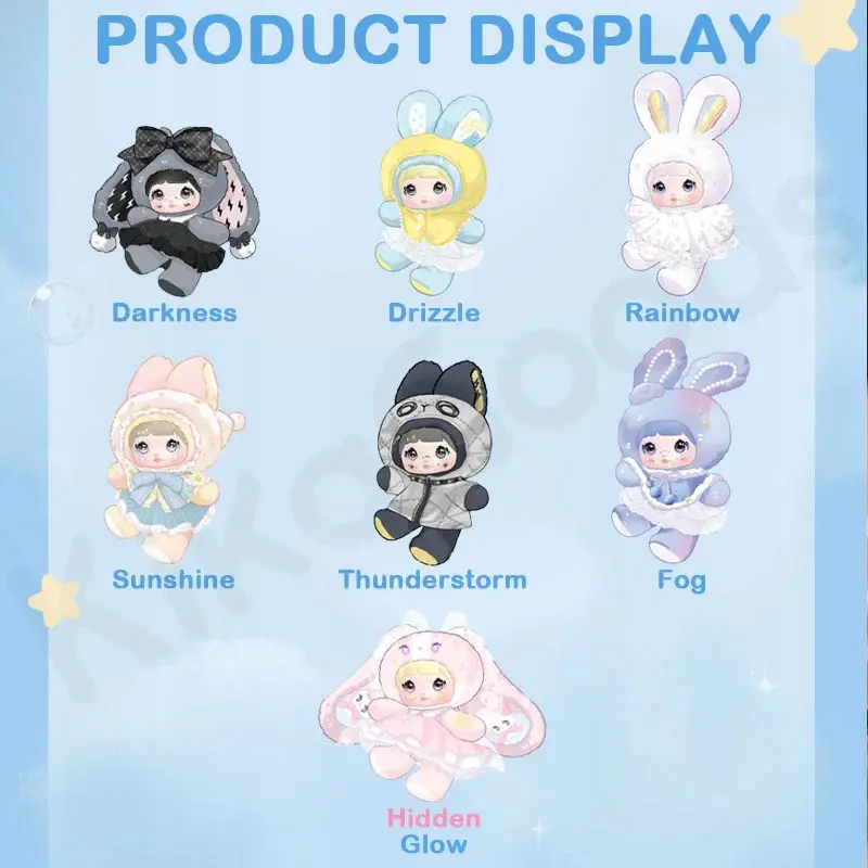 Nommi Weather Forecast Series Plush Blind Box - Zabawki