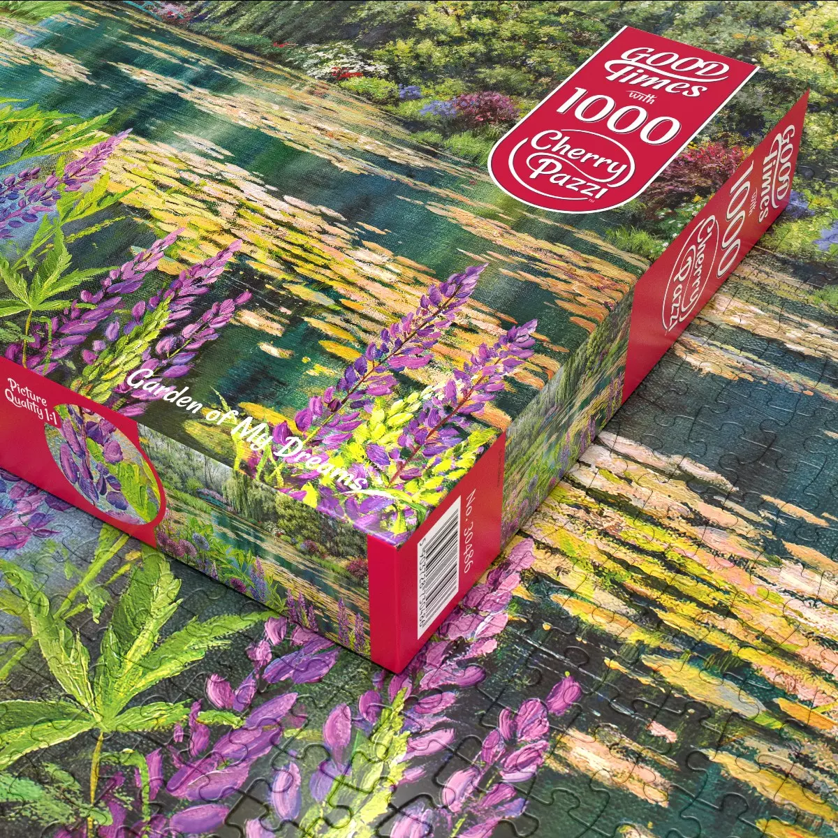 Puzzle 1000 elementów. Ogród moich marzeń 30486 - Puzzle
