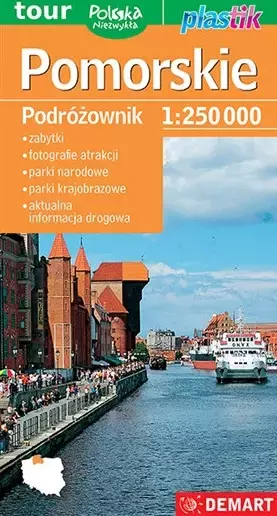 Pomorskie. Mapa w skali 1:250 000 - Książki