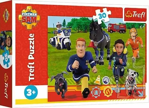Puzzle 30 - Gotowi do pomocy TREFL - Puzzle