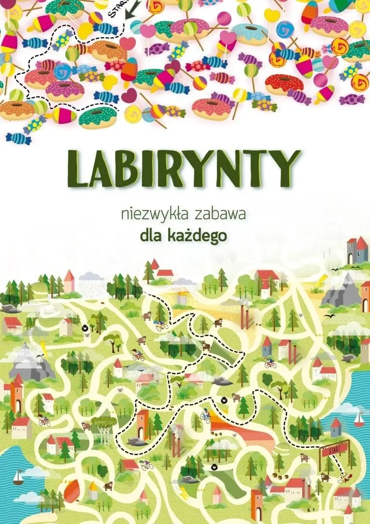 Labirynty. Niezwykła zabawa dla każdego - Książki