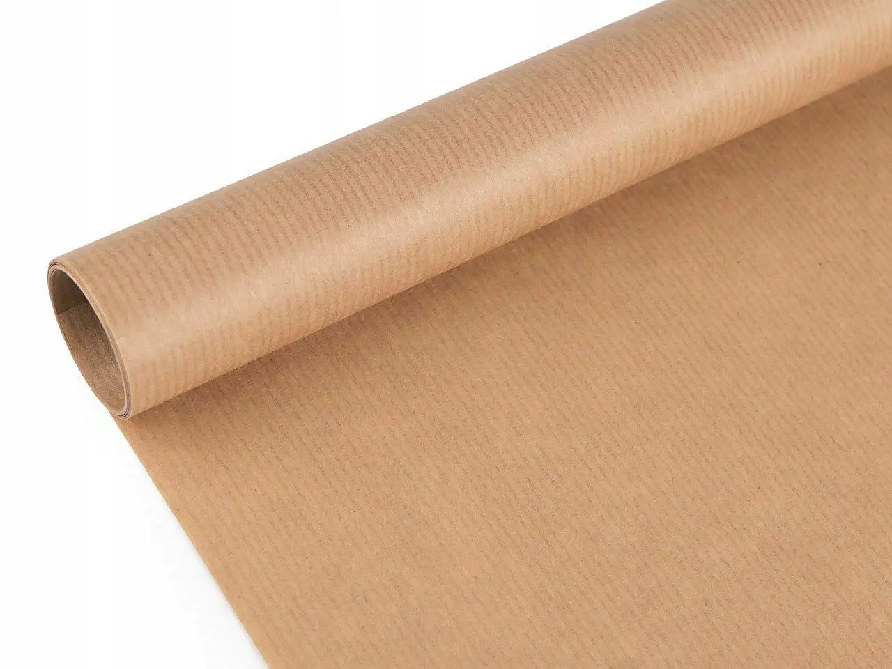 PAPIER PAKOWY M brązowy KRAFT 70cm x 2m rolka ŁÓDŹ - Papiernicze i szkolne