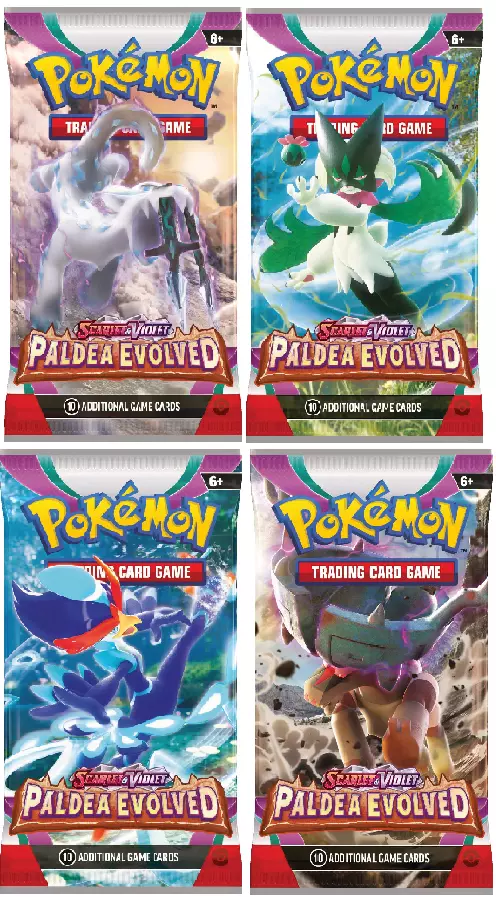 Pokemon TCG. SV 02 Booster - Gry