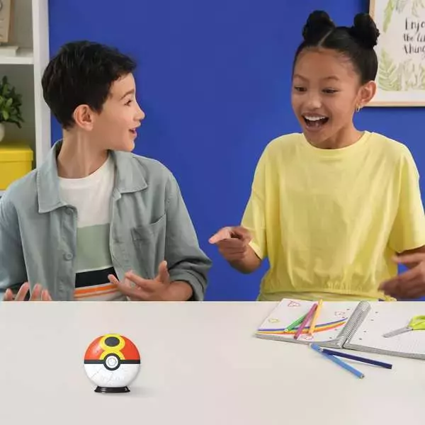 Puzzle 3D 54 elementy. Pokemon Dusk Ball - Puzzle