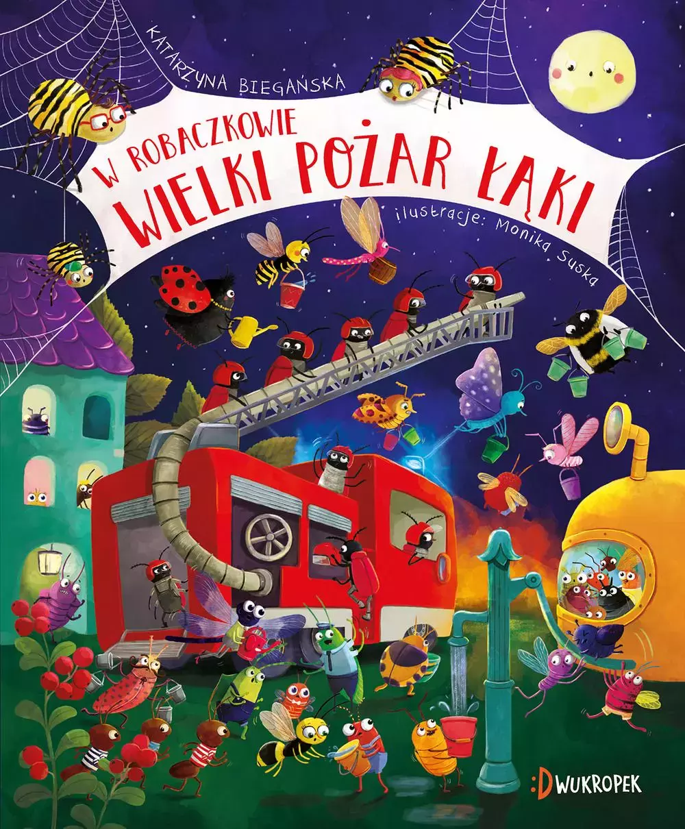 W Robaczkowie. Wielki pożar łąki - Książki