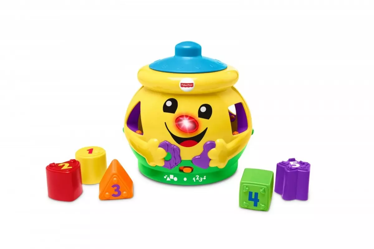 Fisher-Price. K0428 Garnuszek na klocuszek - Zabawki
