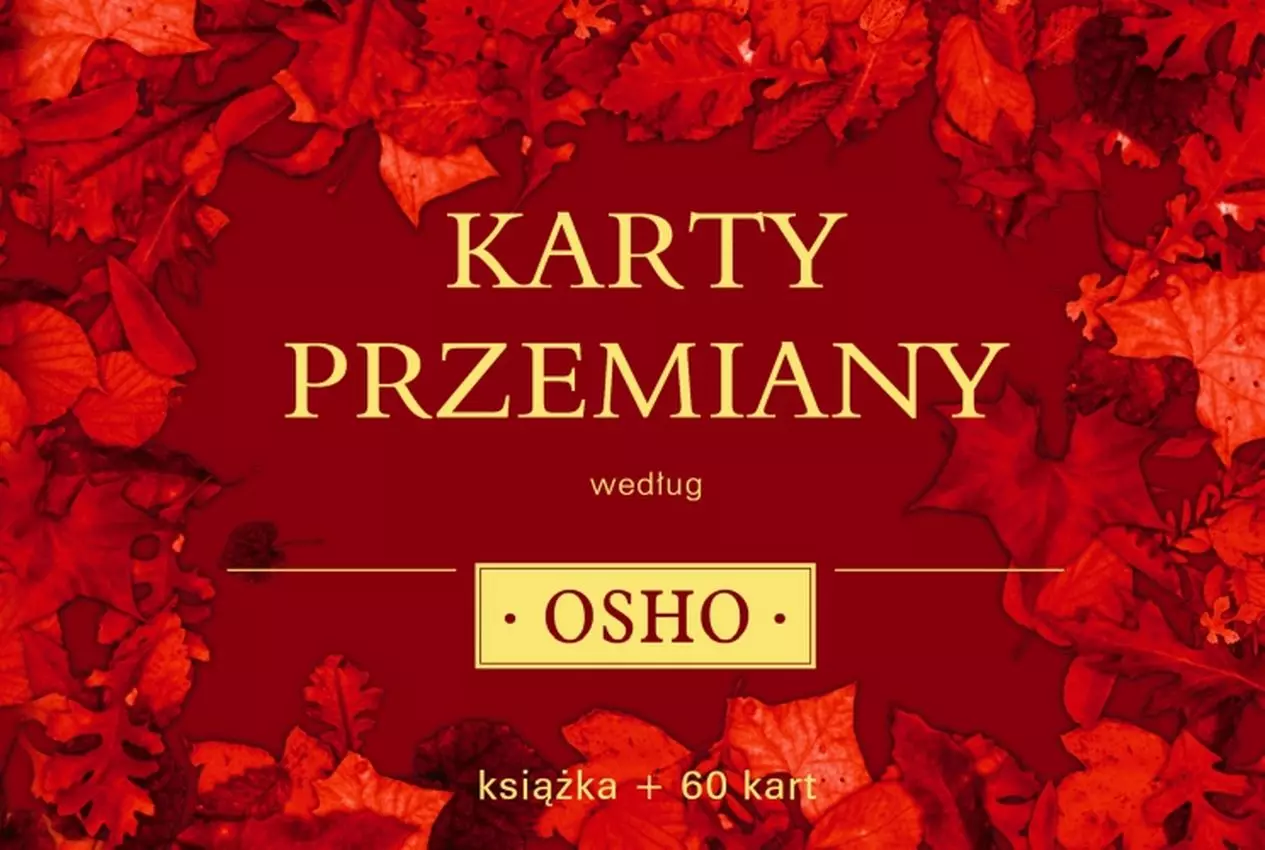 Karty przemiany według Osho (książka + karty) - Książki