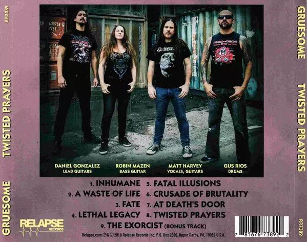 Twisted Prayers, CD - Muzyka