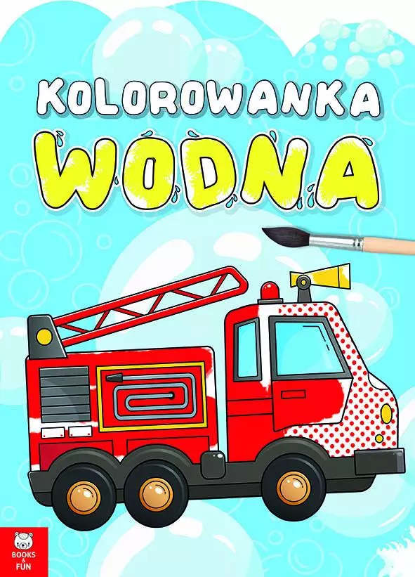 Kolorowanka wodna. Pojazdy - Książki