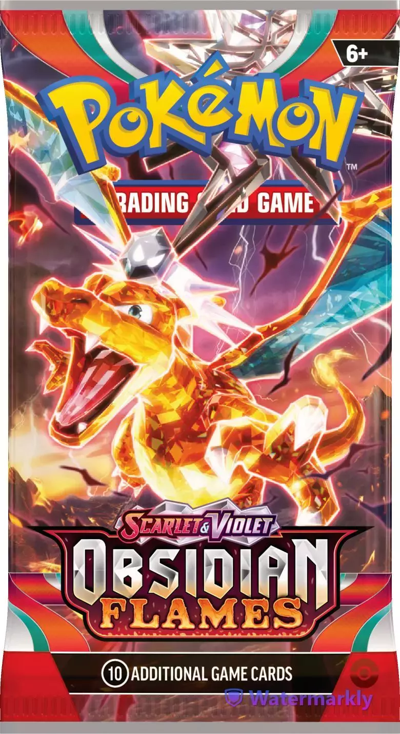 Pokemon TCG: Obsidian Flames Booster Box 1 szt. mix - Zabawki