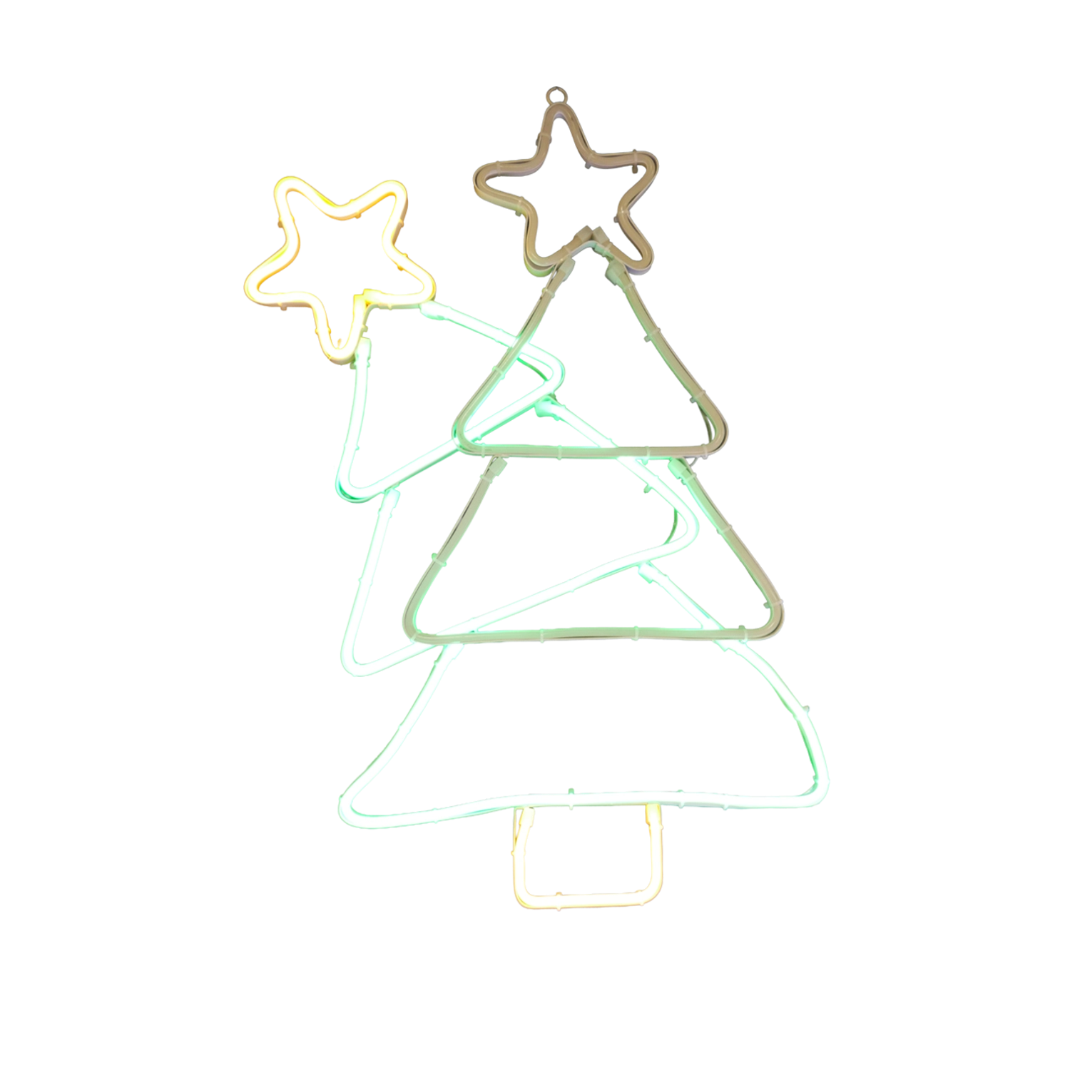 Dekoracja Świąteczna - Choinka Neon Led 32 x 1,2 x 55,5 cm, pakiet 6 sztuk - Elektronika i akcesoria