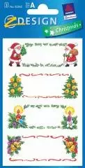 Naklejki dekoracyjne, bożonarodzeniowe - Papiernicze i szkolne