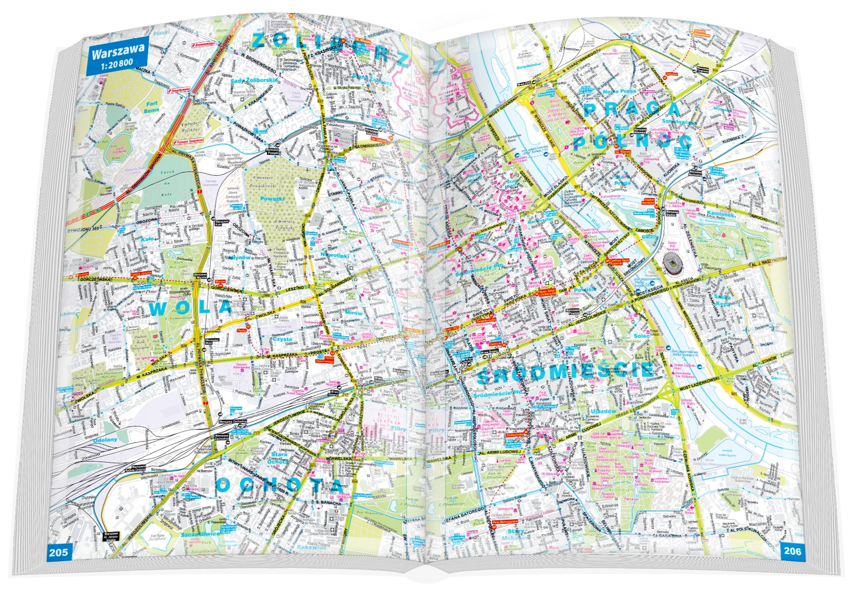 Polska dla profesjonalistów. Atlas samochodowy, 1:200 000 - Książki