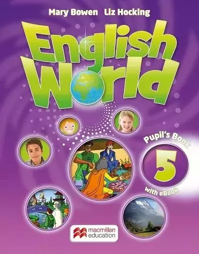 English World 5 PB + eBook - Książki