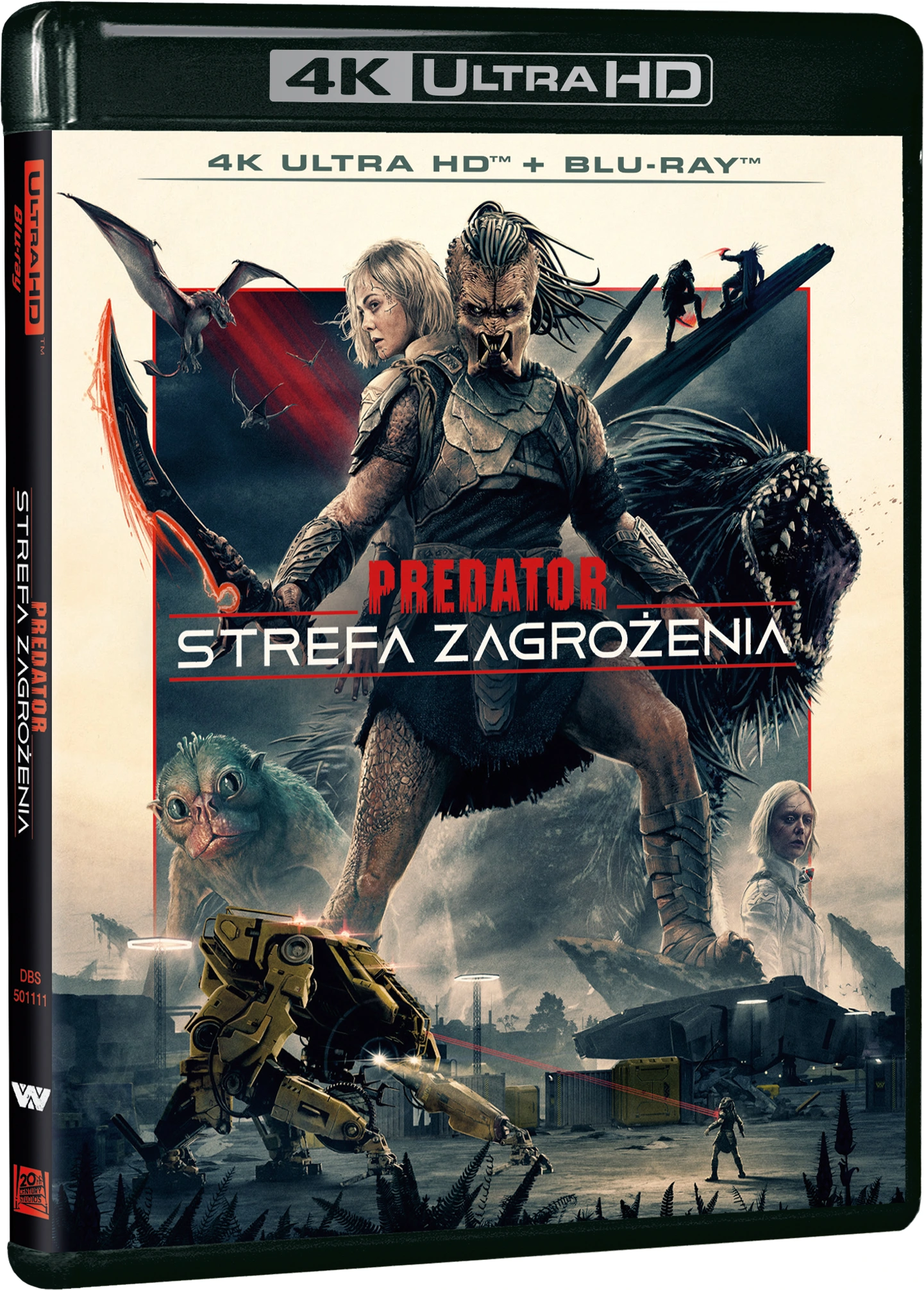 Predator. Strefa Zagrożenia, 2 Blu-ray 4K - Filmy