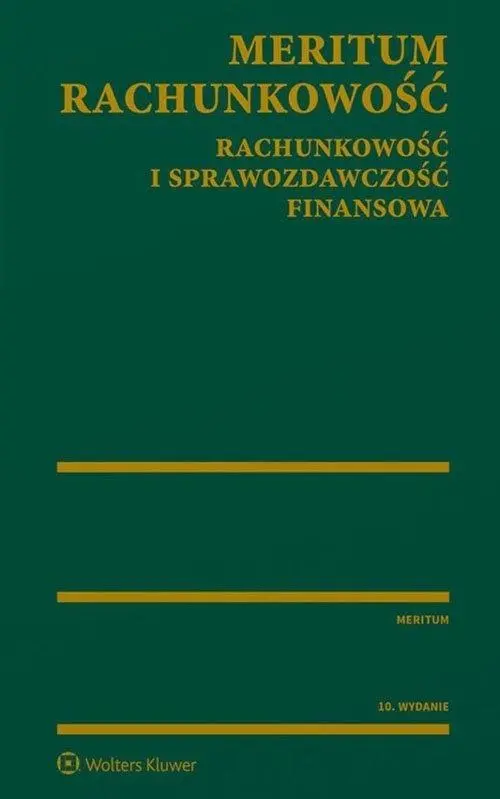 Meritum rachunkowość rachunkowość i sprawozdawczość finansowa - Książki