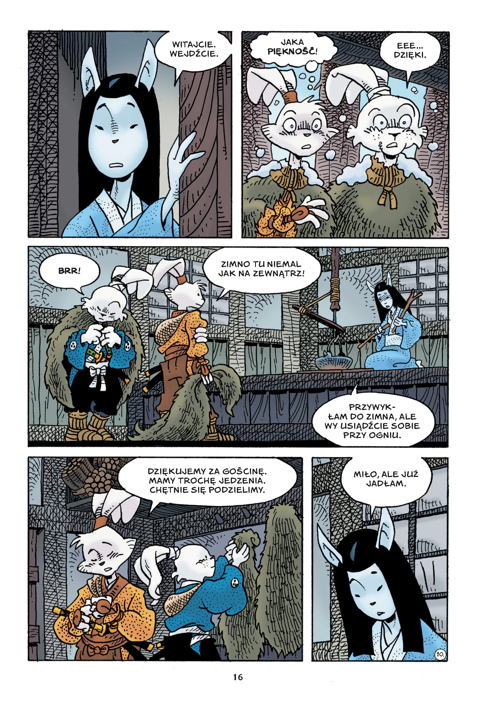Usagi Yojimbo. Tom 6. Lód i śnieg - Książki