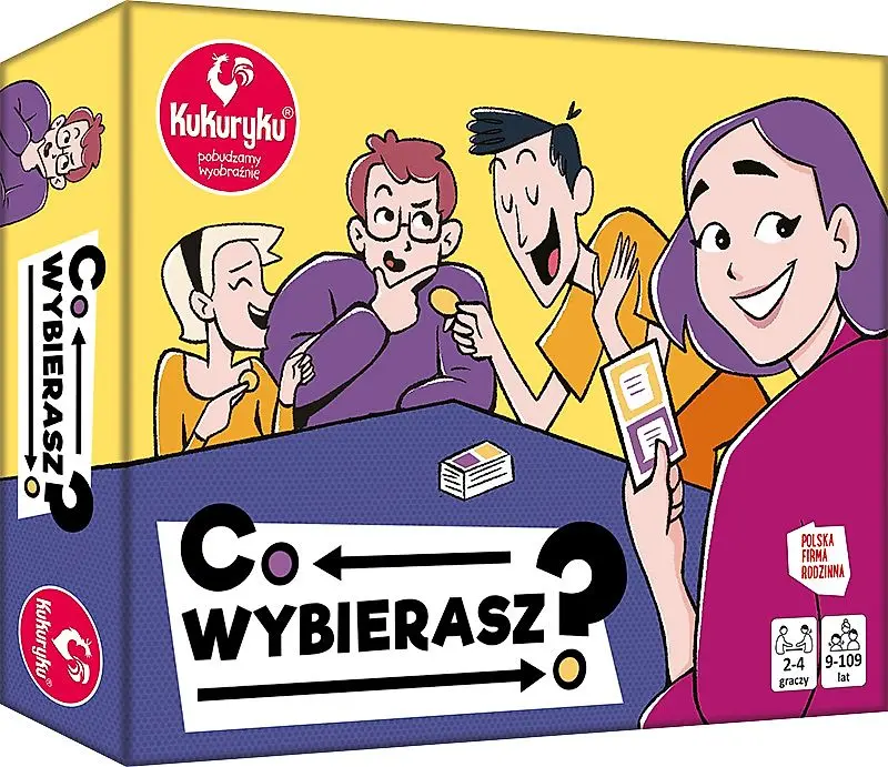Co wybierasz? Gra karciana - Gry