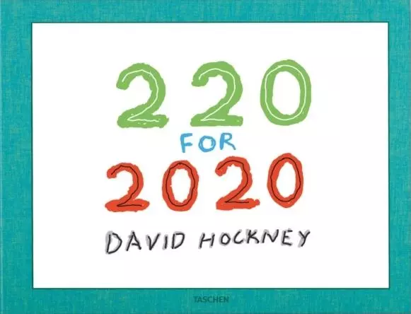 David Hockney. 220 for 2020 wer. angielska - Książki