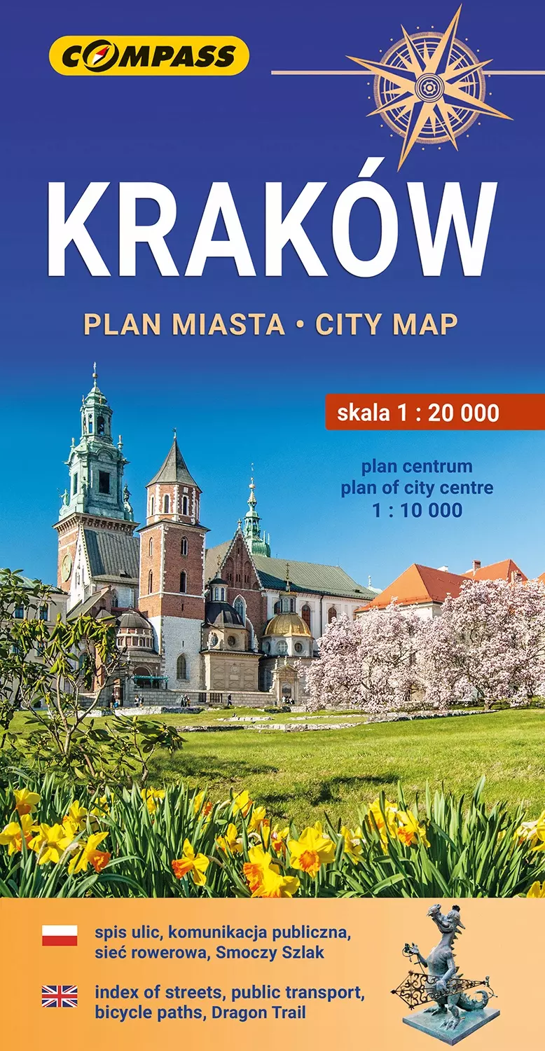 Kraków plan miasta - Książki