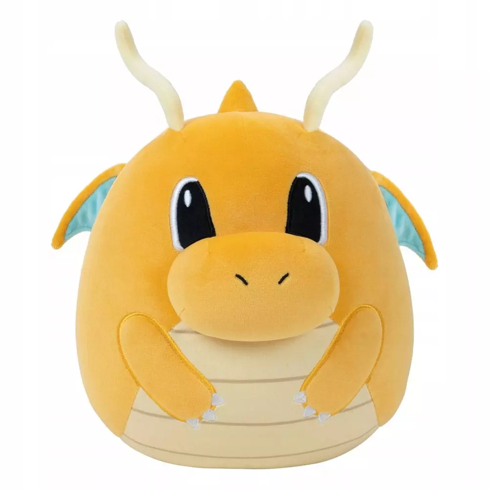 POKEMON Squishmallow Dragonite, pluszak, 25 cm - Zabawki