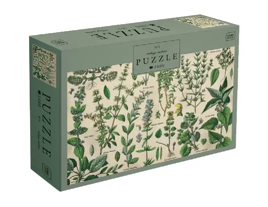 Puzzle 1000 elementów. Vintage Nature 1 - Puzzle