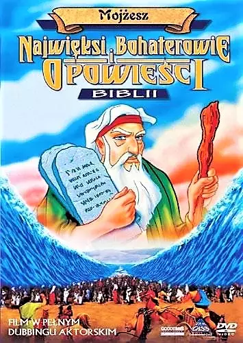 Najwięksi bohaterowie i opowieści Biblii. Mojżesz, DVD - Filmy