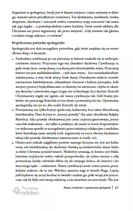 Podstawy apologetyki chrześcijańskiej. Setki pytań, setki odpowiedzi - Książki