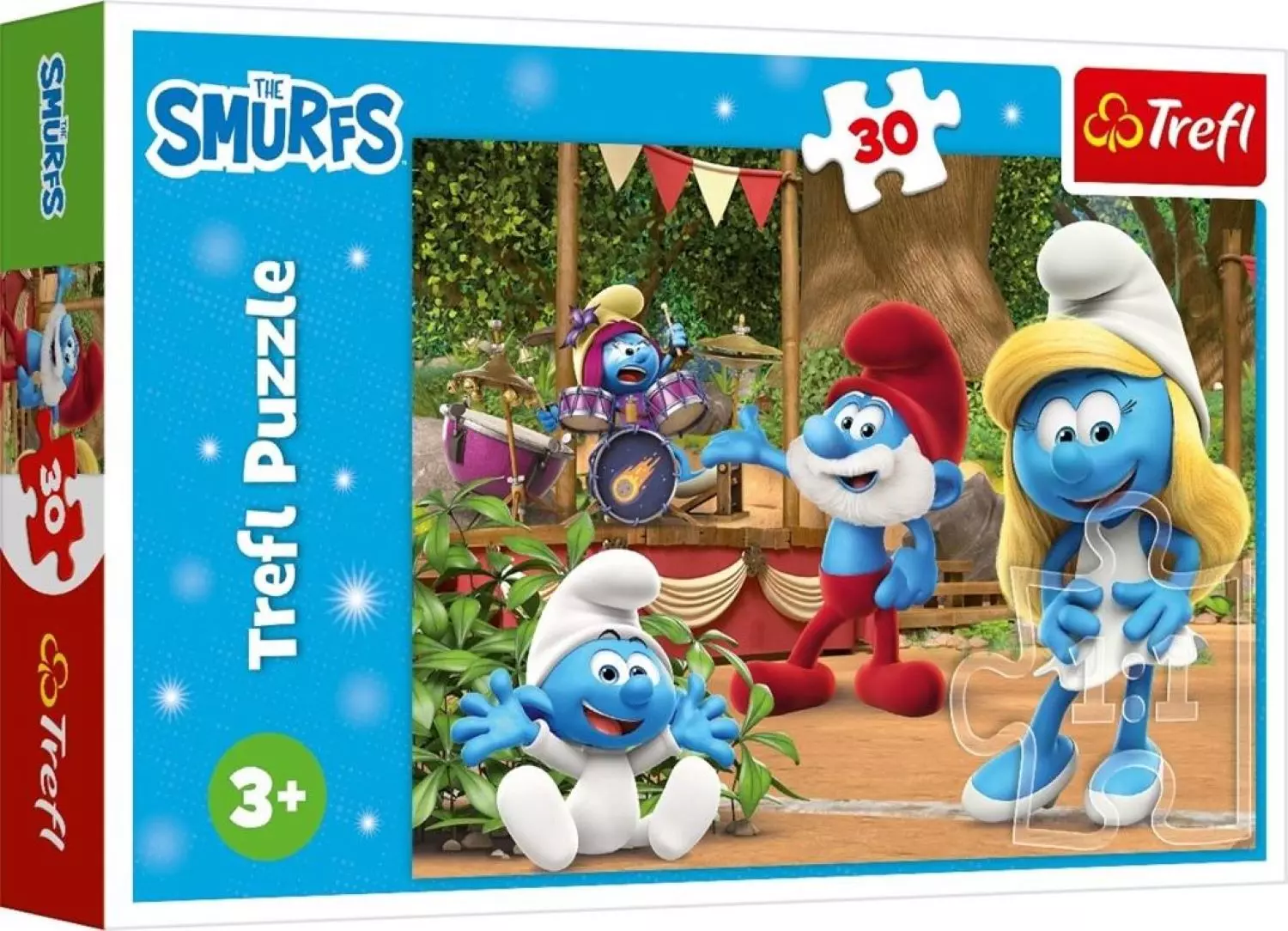 Puzzle 30 Smerfetka i Smerfy TREFL - Puzzle