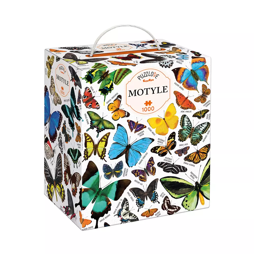 Puzzlove CzuCzu 1000 elementów. Motyle - Puzzle