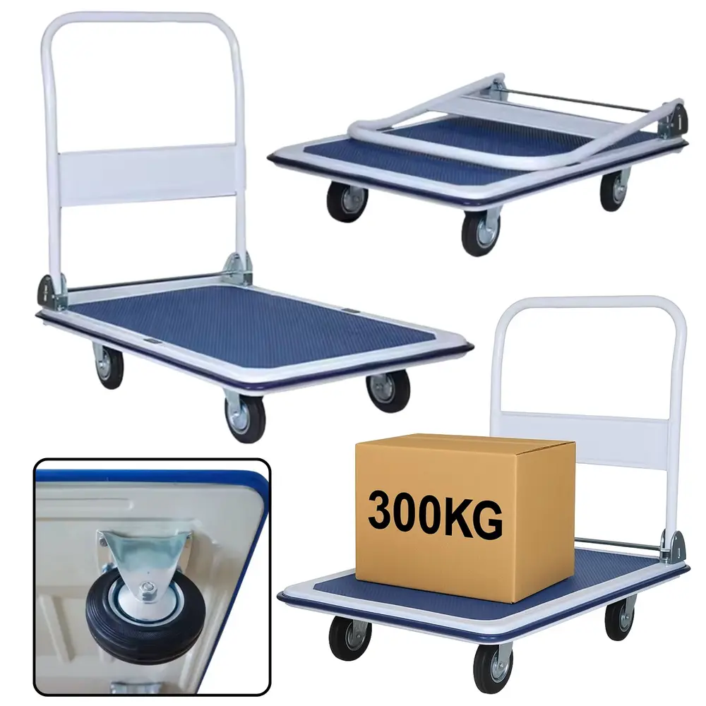 Wózek Platformowy Transportowy Magazynowy Do 300kg - Elektronika i akcesoria