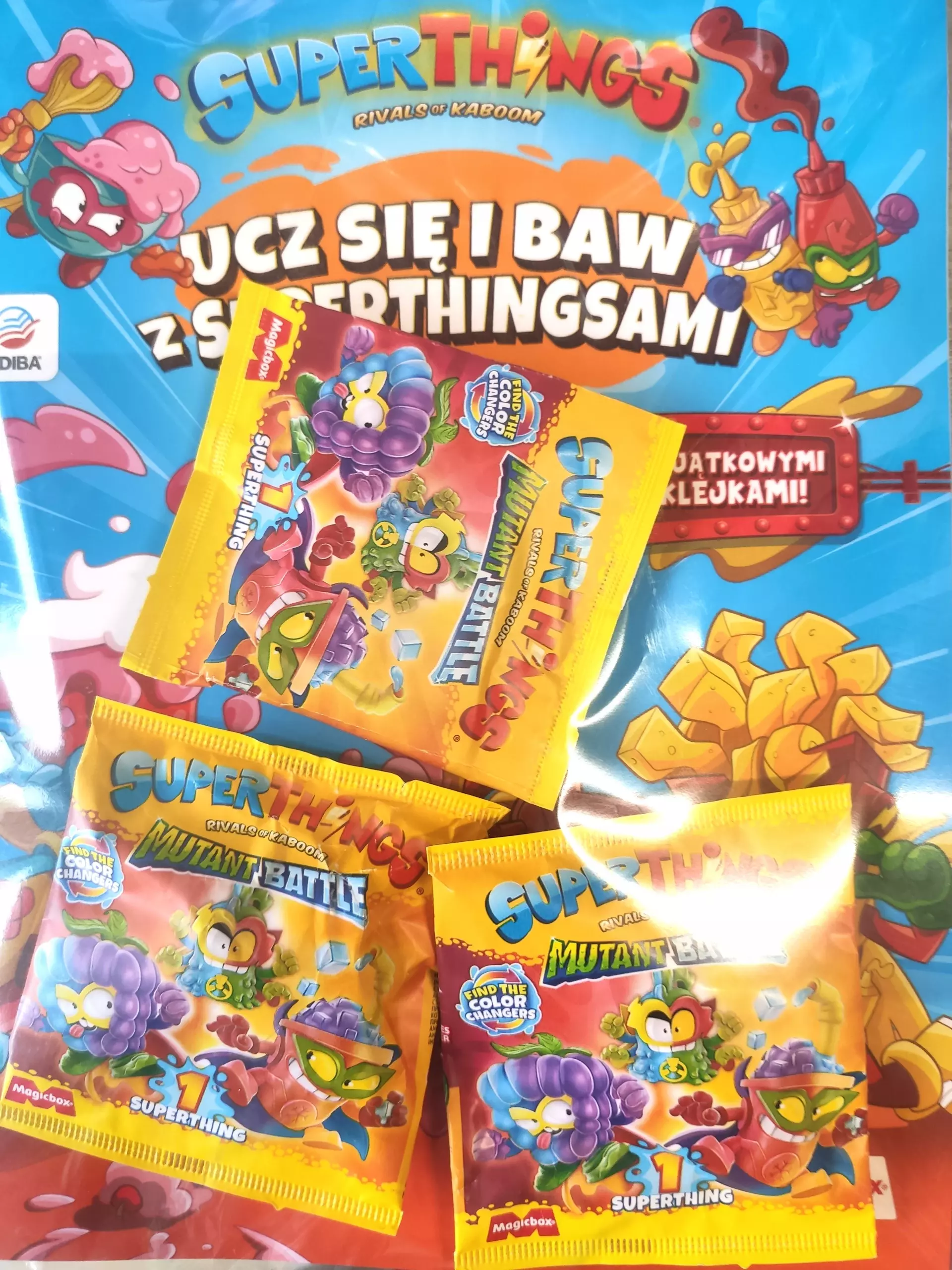 SuperThings. Ucz się i baw z SuperThingsami. Zestaw 1 - Książki