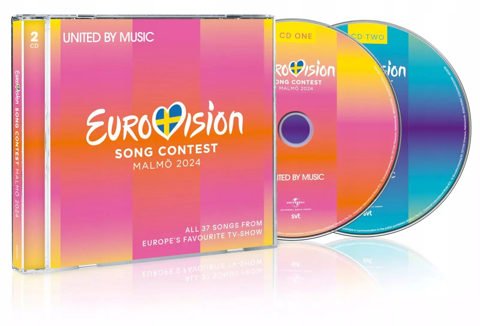 Eurovision Song Contest Malmo 2024, CD - Muzyka