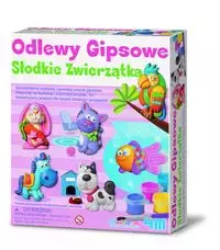 Odlewy gipsowe. Słodkie zwierzaki - Książki