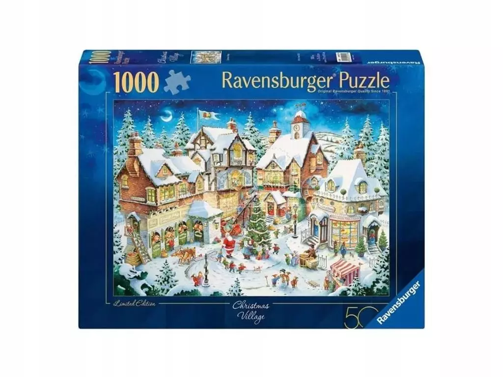 Puzzle 1000 Białe święta 50 urodziny - Książki