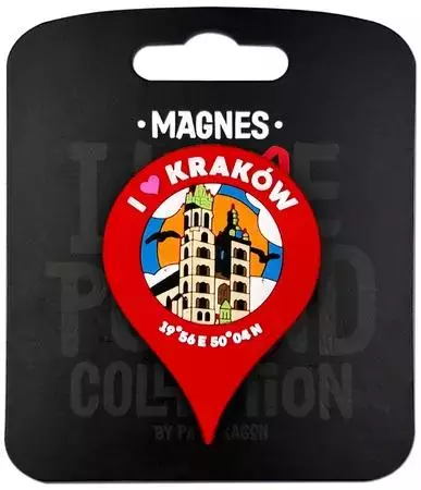 Magnes I love Poland Kraków - Papiernicze i szkolne