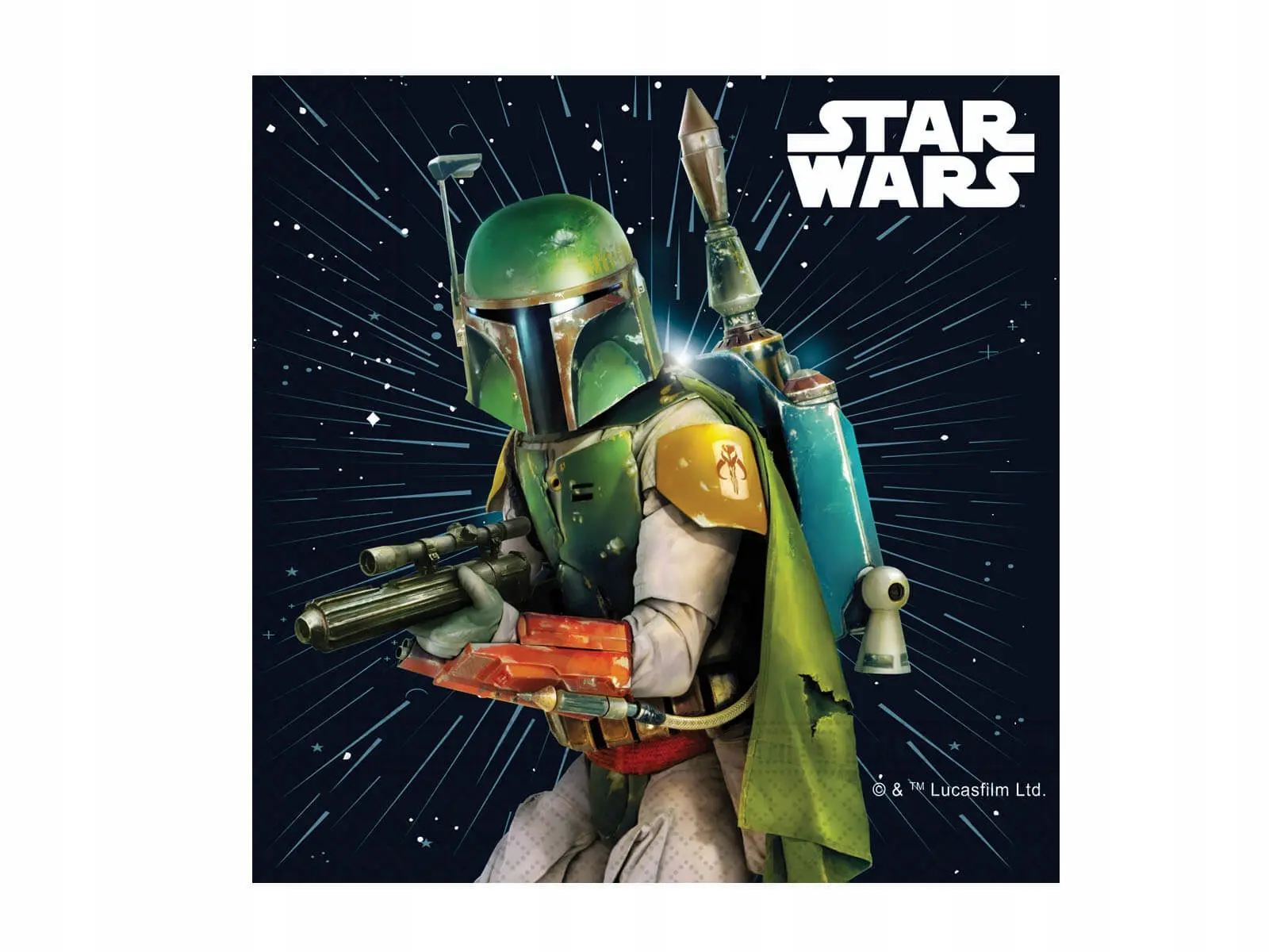 Serwetki urodzinowe Star Wars 33cm 20szt Urodziny - Papiernicze i szkolne
