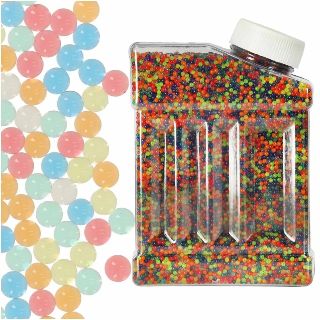Kulki żelowe wodne hydrożelowe do kwiatów multicolor 250g 50 000szt. 7-8mm - Elektronika i akcesoria