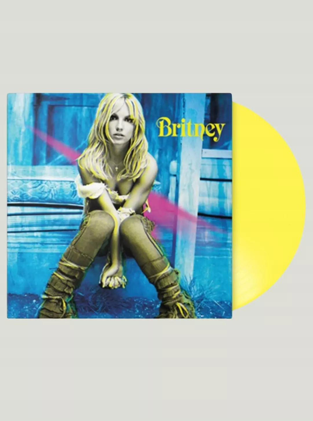 Płyta winylowa Britney Spears - Britney (Limited Edition) (Yellow Vinyl), Winyl - Muzyka