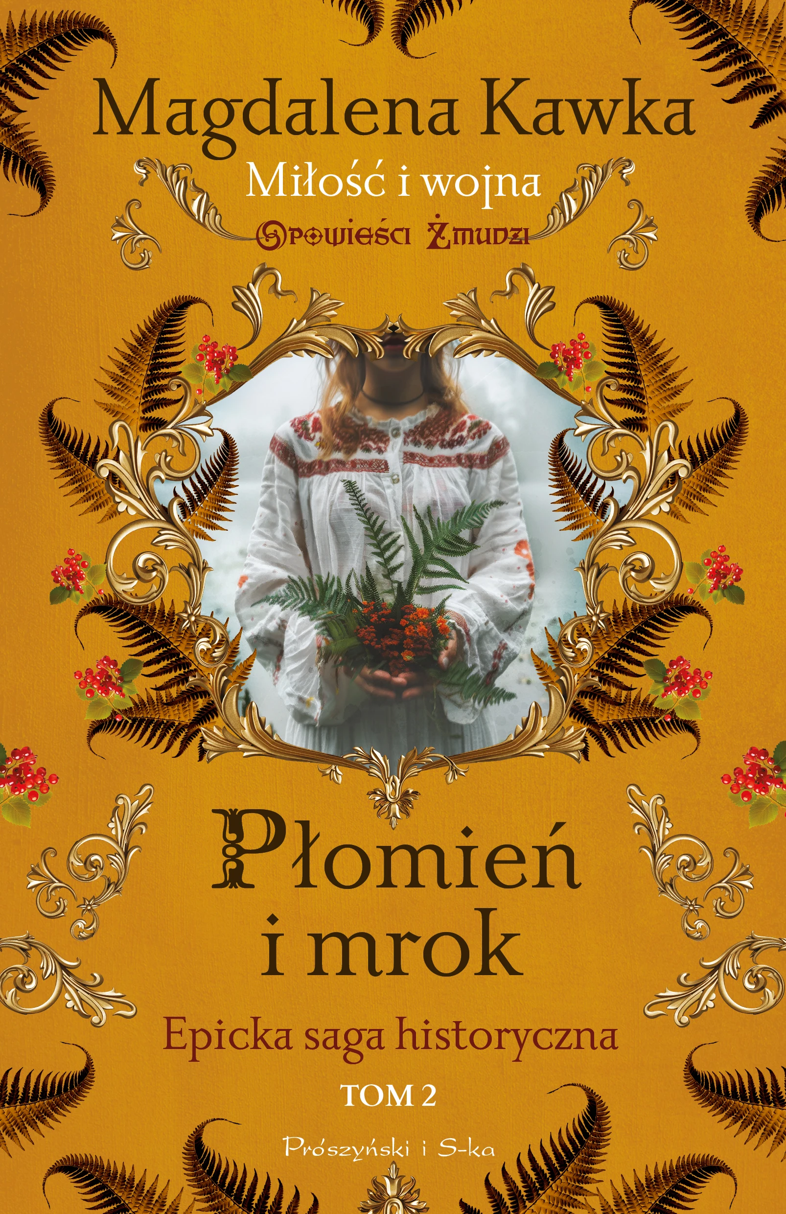 Płomień i mrok. Duże Litery - Książki